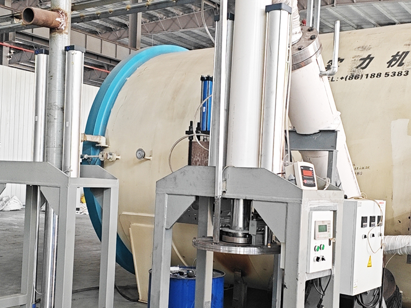 Large barrel filling machine