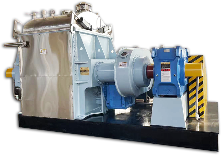Vacuum kneading machine for TPS and 4SG rubber