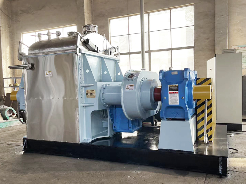 Vacuum kneading machine for TPS and 4SG rubber
